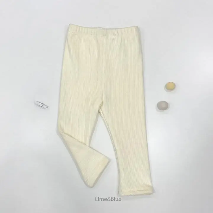 Lime & Blue - Korean Children Fashion - #childrensboutique - Veloure Leggings - 7