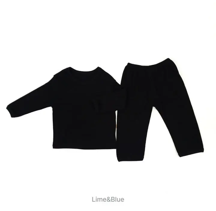 Lime & Blue - Korean Children Fashion - #discoveringself - Rib Bonbon Easywear - 11