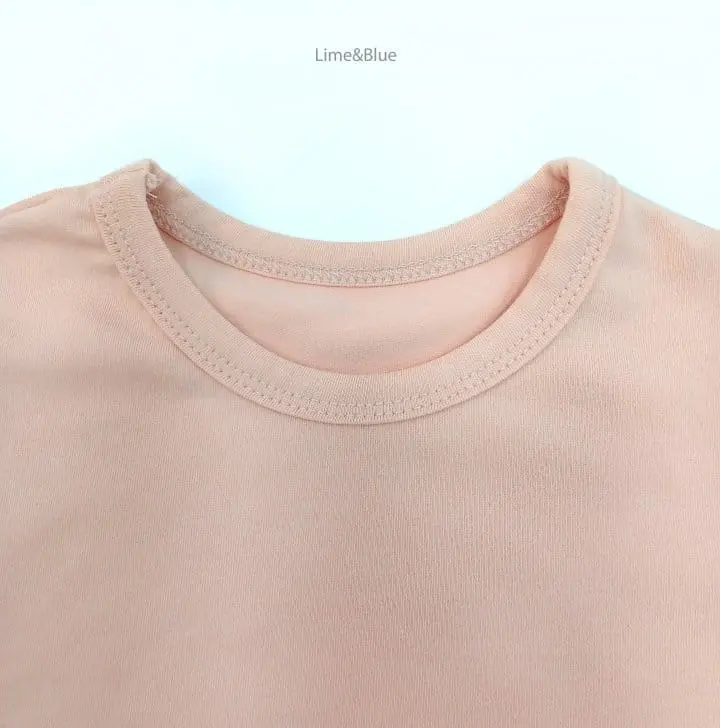 Lime & Blue - Korean Children Fashion - #kidsstore - Creamy Easywear - 3