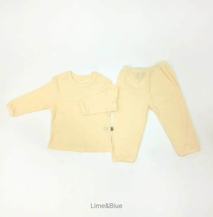 Lime & Blue - Korean Children Fashion - #prettylittlegirls - Rib Bonbon Easywear - 6