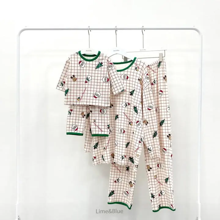 Lime & Blue - Korean Women Fashion - #momslook - Merry Christmas Easywear Mom - 2
