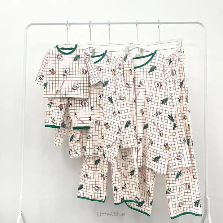 Lime & Blue - Korean Women Fashion - #momslook - Merry Christmas Easywear Mom - 6