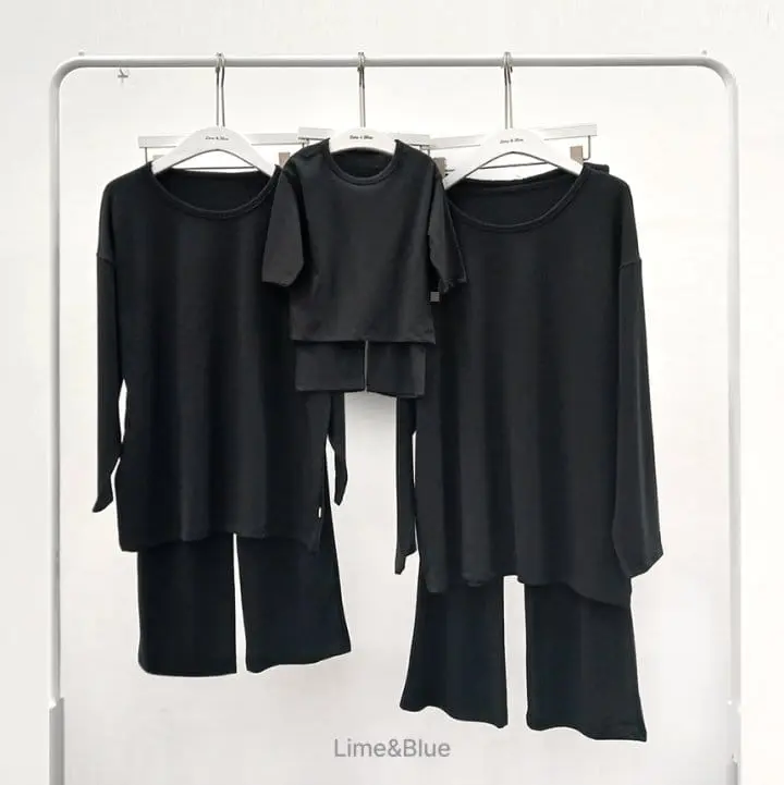 Lime & Blue - Korean Women Fashion - #momslook - Creamy Easywear Mom - 8