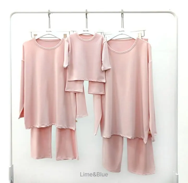 Lime & Blue - Korean Women Fashion - #romanticstyle - Creamy Easywear Mom - 2