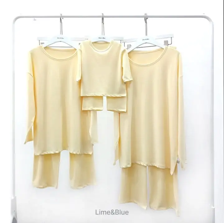 Lime & Blue - Korean Women Fashion - #shopsmall - Creamy Easywear Mom - 3