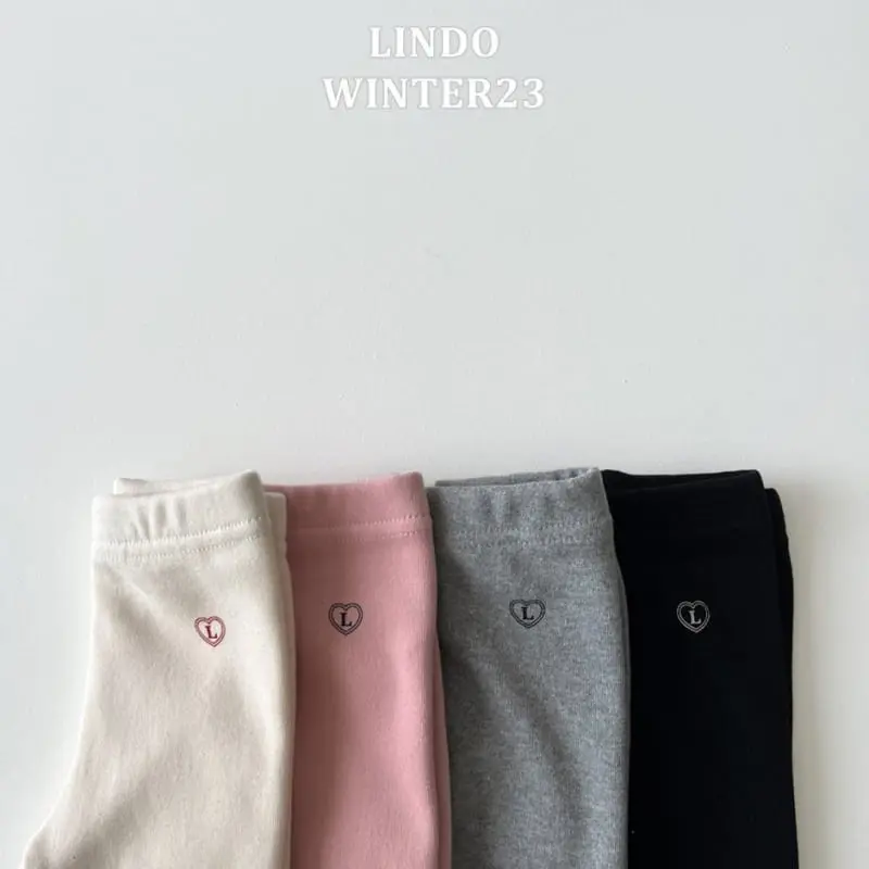 Lindo - Korean Children Fashion - #prettylittlegirls - L Heart Leggings - 4