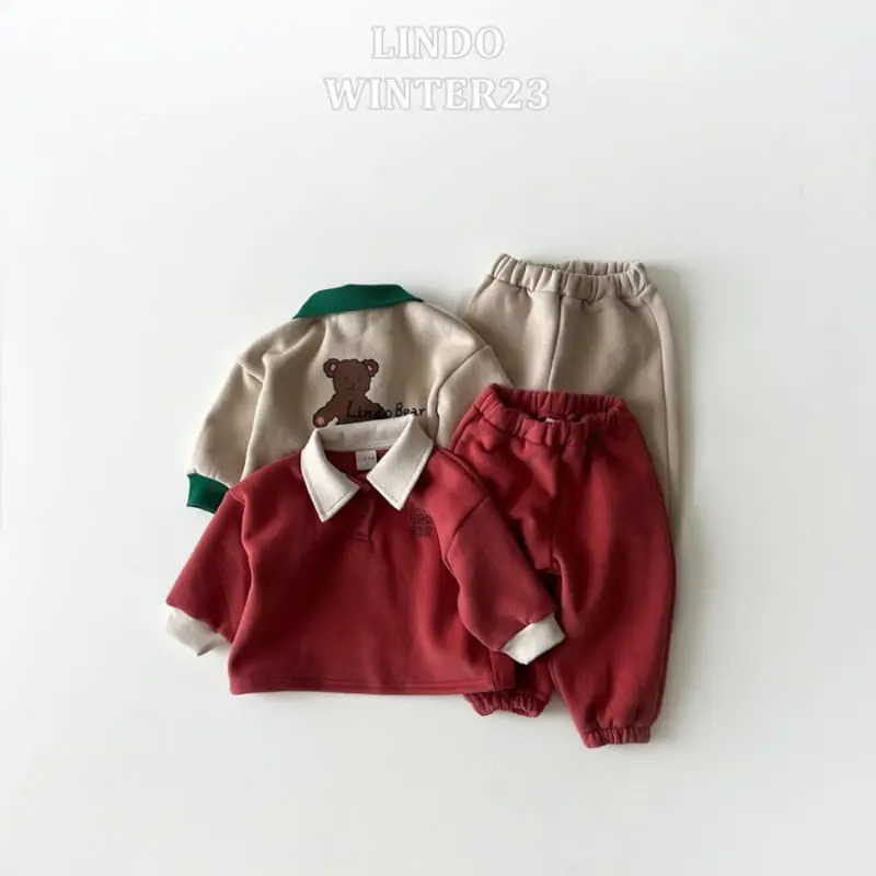 Lindo - Korean Children Fashion - #childofig - Lindo Bear Set