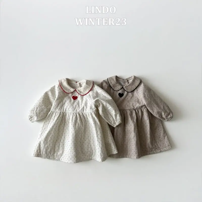 Lindo - Korean Children Fashion - #childrensboutique - Love More One-piece