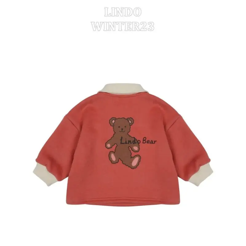 Lindo - Korean Children Fashion - #childrensboutique - Lindo Bear Set - 4