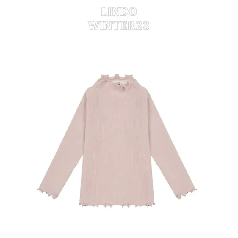Lindo - Korean Children Fashion - #todddlerfashion - Winter Turtleneck Tee - 8