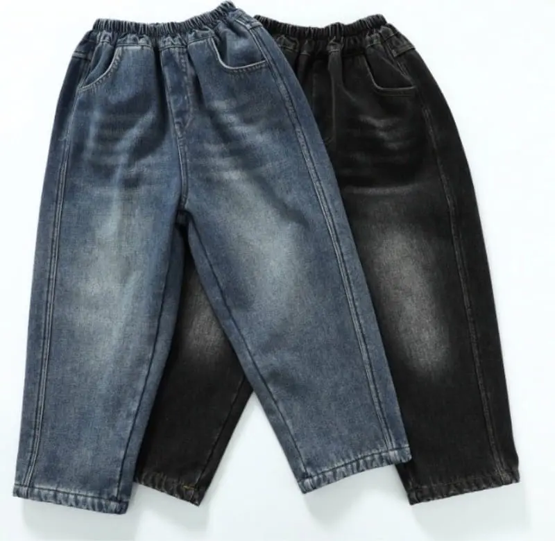 Little Rabbit - Korean Children Fashion - #designkidswear - Junior Washing Jeans - 11