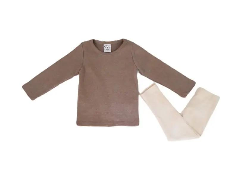 Little Rabbit - Korean Children Fashion - #fashionkids - Peach Basic Leggings - 3