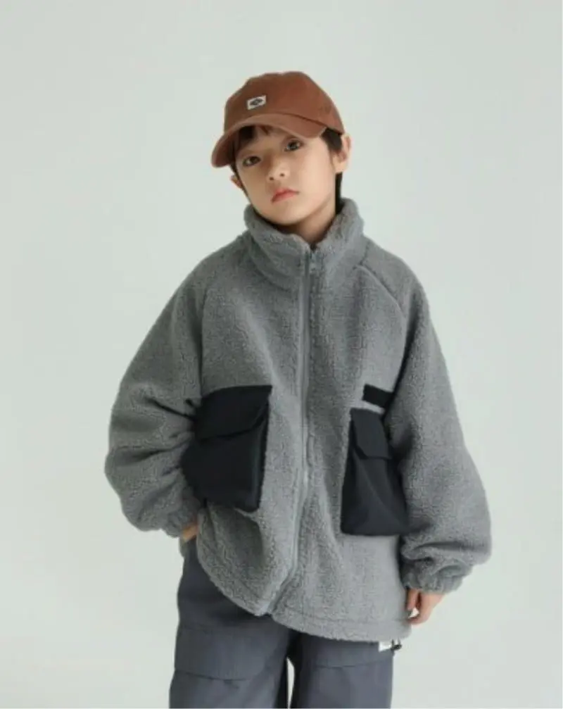 Little Rabbit - Korean Children Fashion - #fashionkids - Junior Pocket Jumper