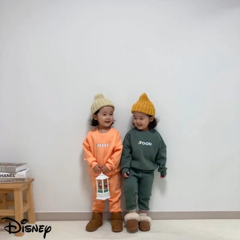 Little Rabbit - Korean Children Fashion - #kidsshorts - Fleece Top Bottom Set - 6