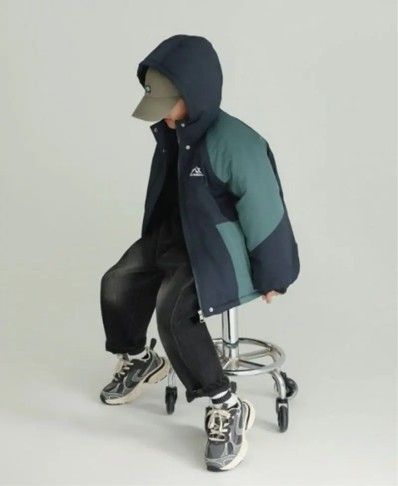 Little Rabbit - Korean Children Fashion - #kidsstore - Junior Crew Padding Jacket
