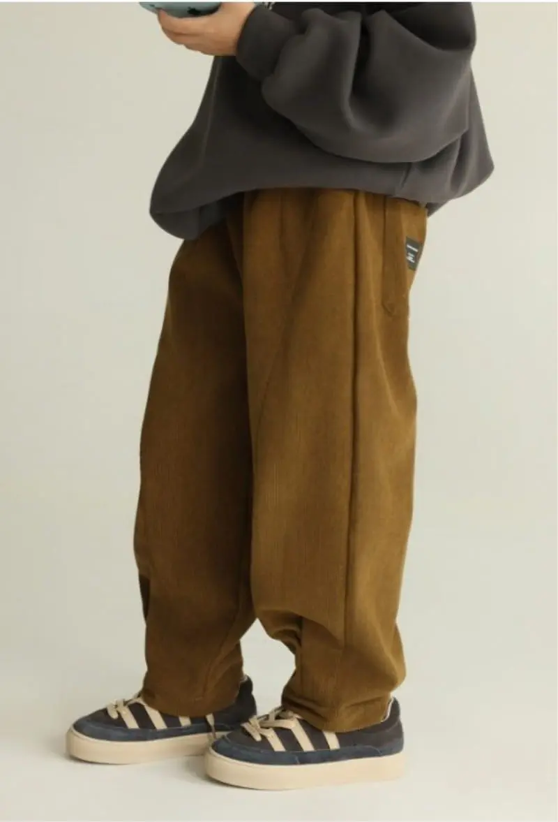 Little Rabbit - Korean Children Fashion - #kidzfashiontrend - Junior Patch Rib Pants - 3