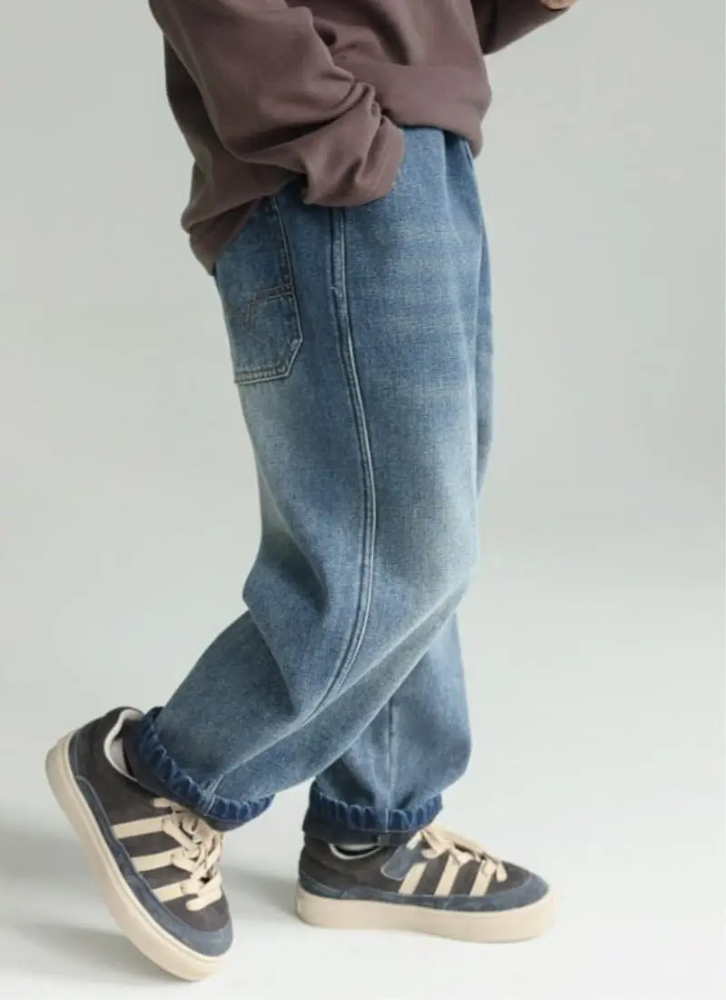 Little Rabbit - Korean Children Fashion - #littlefashionista - Junior Washing Jeans - 2
