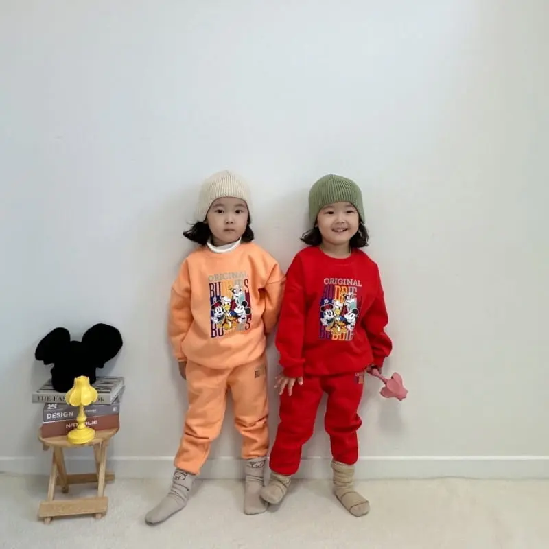 Little Rabbit - Korean Children Fashion - #magicofchildhood - Fleece M Top Bottom Set - 8