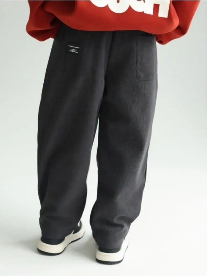 Little Rabbit - Korean Children Fashion - #magicofchildhood - Junior Patch Rib Pants - 6
