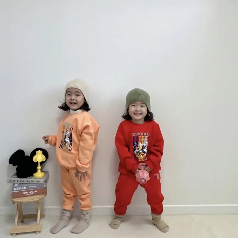 Little Rabbit - Korean Children Fashion - #minifashionista - Fleece M Top Bottom Set - 9