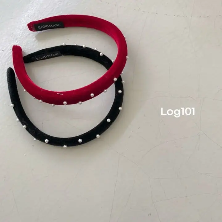 Log101 - Korean Children Fashion - #Kfashion4kids - Pearl Hairband