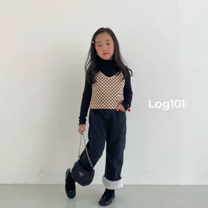 Log101 - Korean Children Fashion - #kidsstore - Cozy Jeans - 4