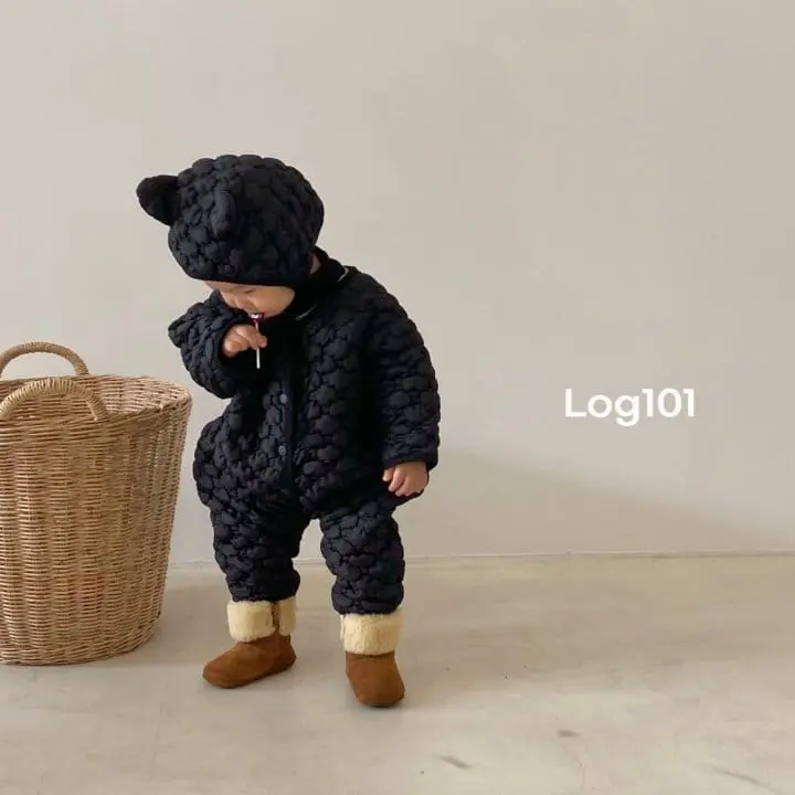 Log101 - Korean Children Fashion - #kidsstore - Cloud Quilting Jumpsuit - 4