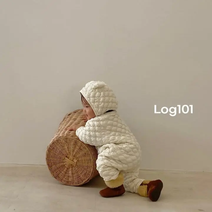 Log101 - Korean Children Fashion - #littlefashionista - Cloud Quilting Jumpsuit - 6