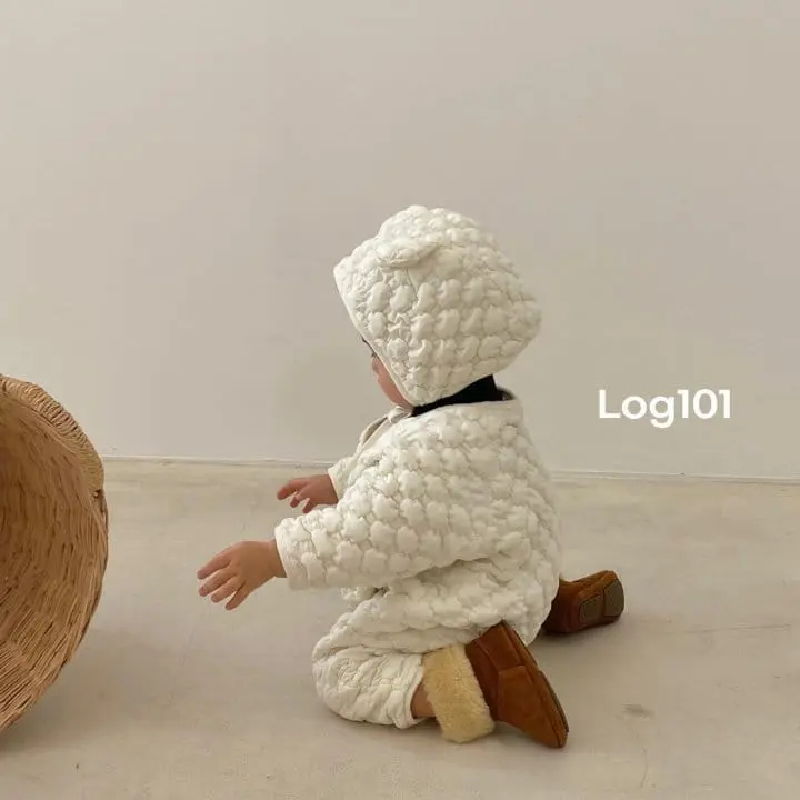 Log101 - Korean Children Fashion - #minifashionista - Cloud Quilting Jumpsuit - 8