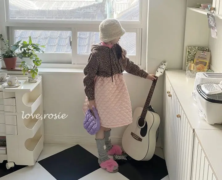 Love Rosie - Korean Children Fashion - #childofig - Leopard Fleece Hoody Zip-up - 10