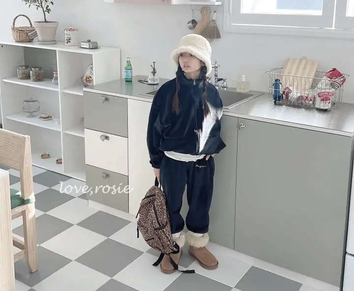 Love Rosie - Korean Children Fashion - #fashionkids - Bon Jour Veloure Set - 3