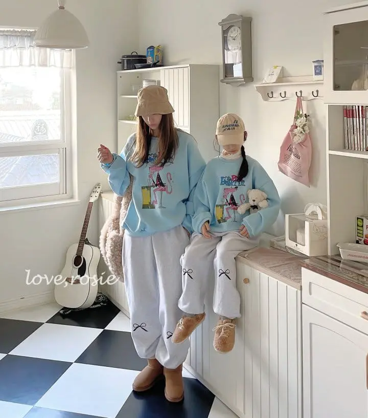 Love Rosie - Korean Children Fashion - #kidsshorts - Fleece Ribbon Pants - 6