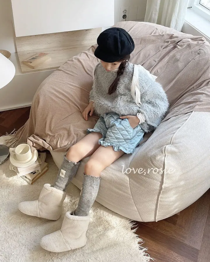 Love Rosie - Korean Children Fashion - #kidsstore - Satin Quilting Shorts - 2