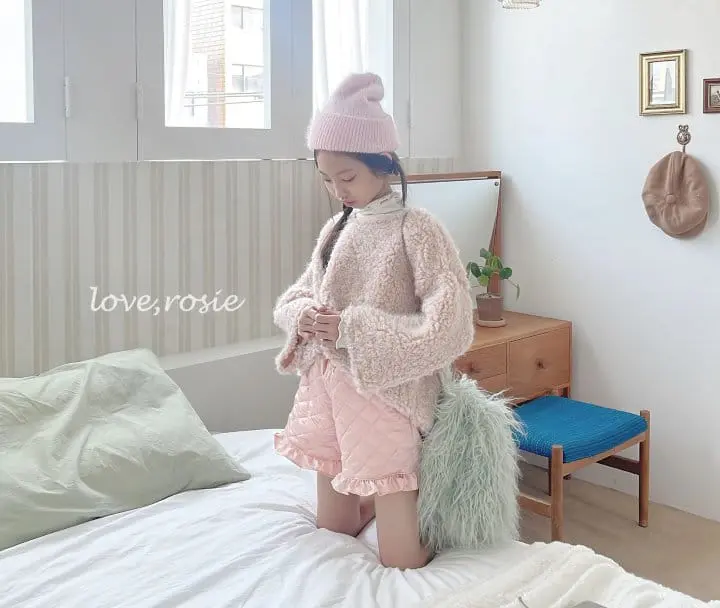 Love Rosie - Korean Children Fashion - #minifashionista - Satin Quilting Shorts - 7