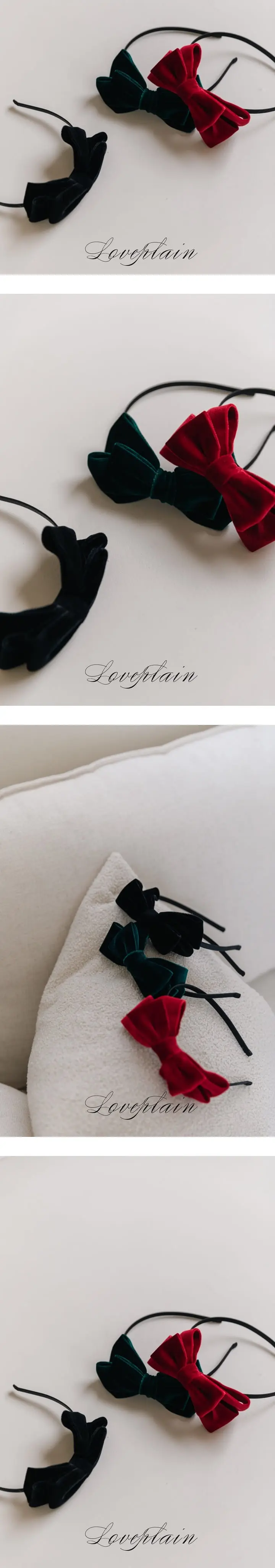 Loveplain - Korean Children Fashion - #childrensboutique - Petite Velvet Hair Band