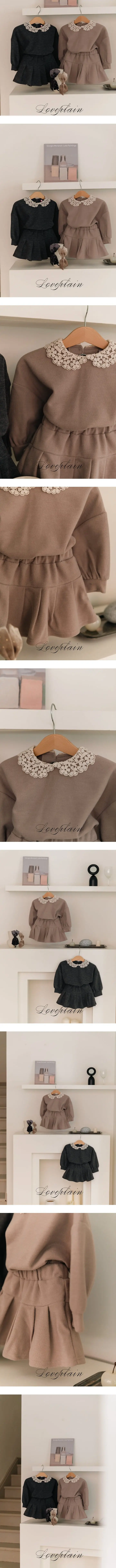Loveplain - Korean Children Fashion - #stylishchildhood - Mood Top Bottom Set