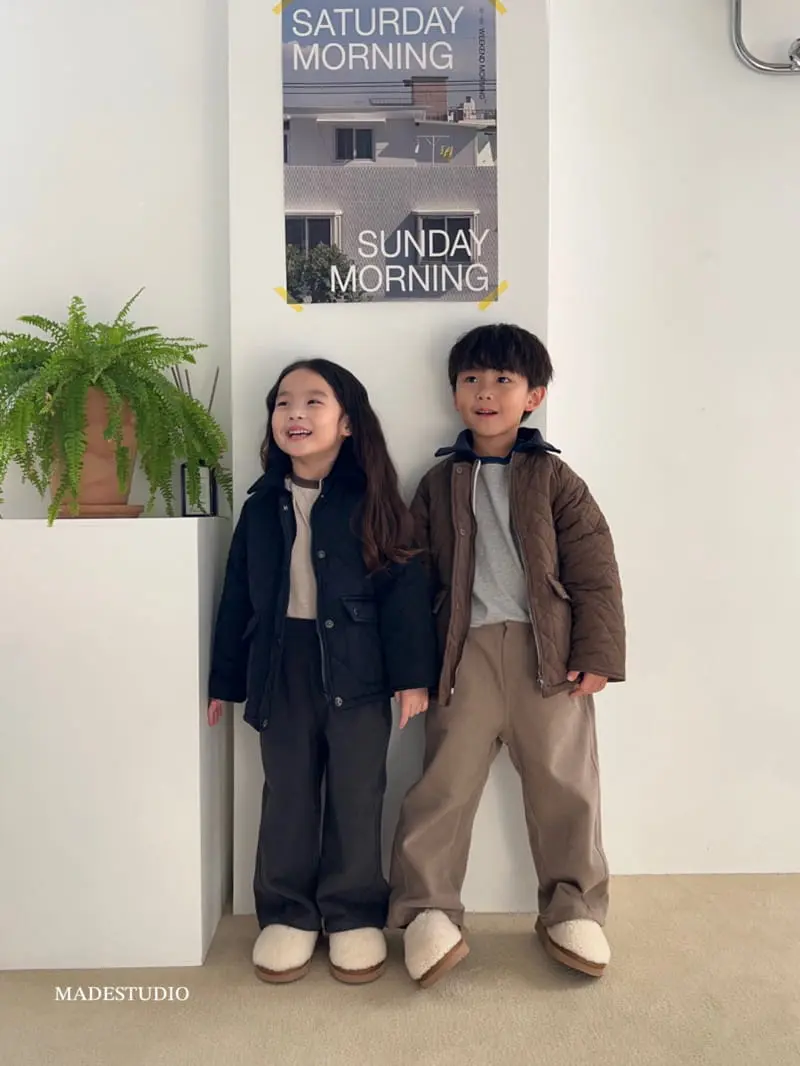 Made Studio - Korean Children Fashion - #childofig - Warm Pants - 3