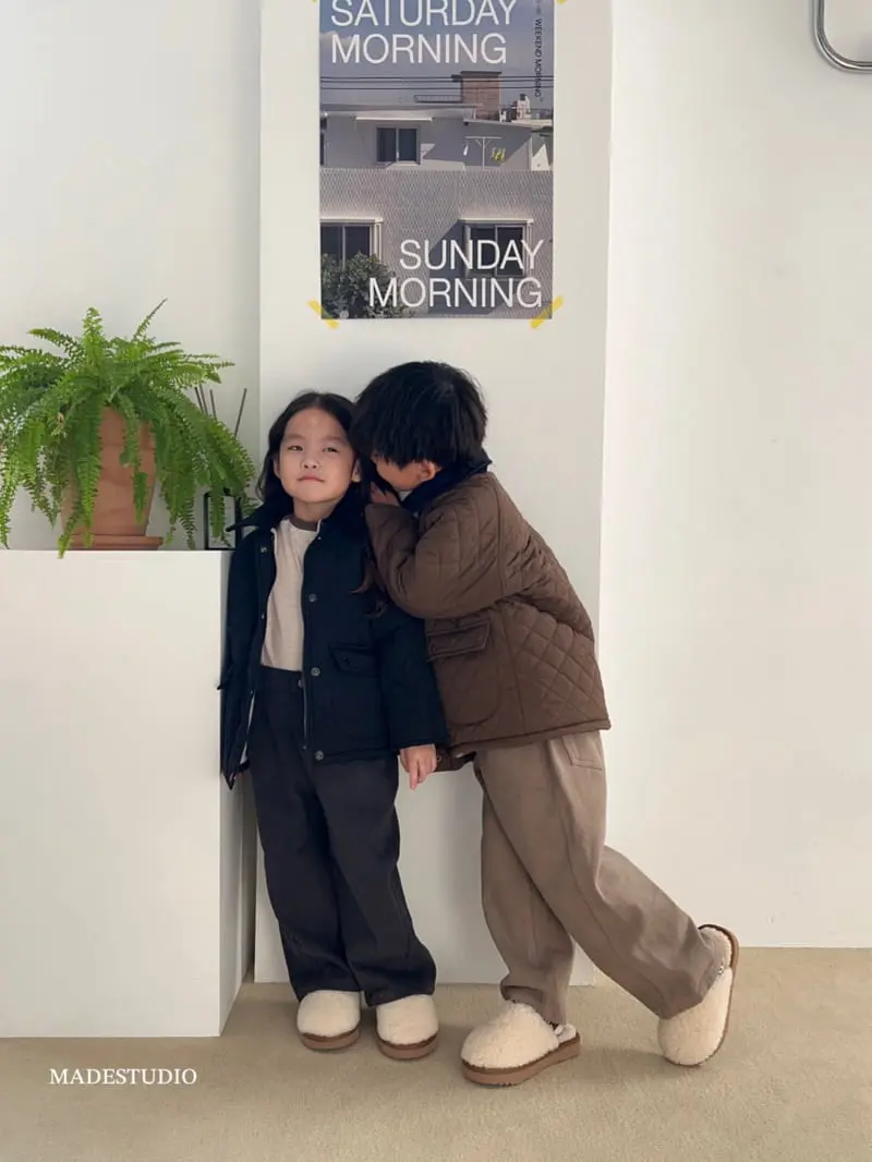 Made Studio - Korean Children Fashion - #childofig - Warm Pants - 4