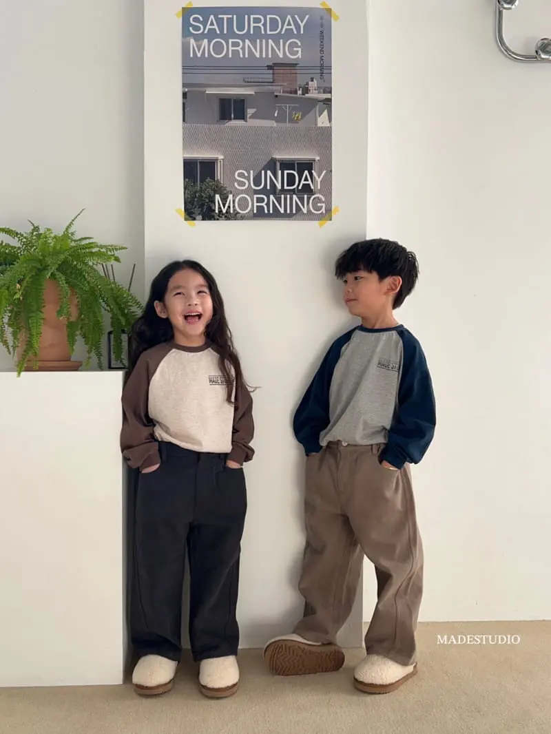 Made Studio - Korean Children Fashion - #designkidswear - Warm Pants - 5