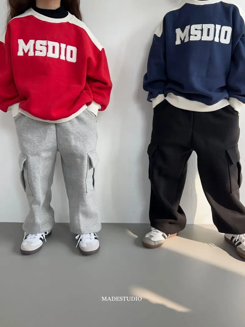 Made Studio - Korean Children Fashion - #fashionkids - Gunbbang Pants - 6
