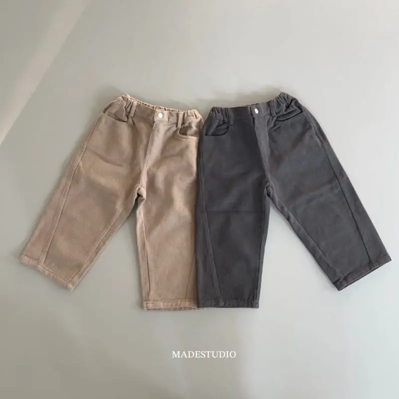 Made Studio - Korean Children Fashion - #toddlerclothing - Warm Pants