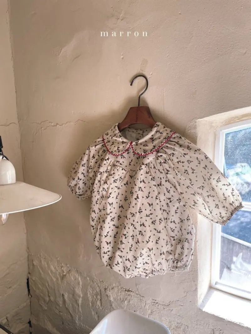 Marron Kid - Korean Baby Fashion - #babyclothing - Christmas Bodysuit - 6