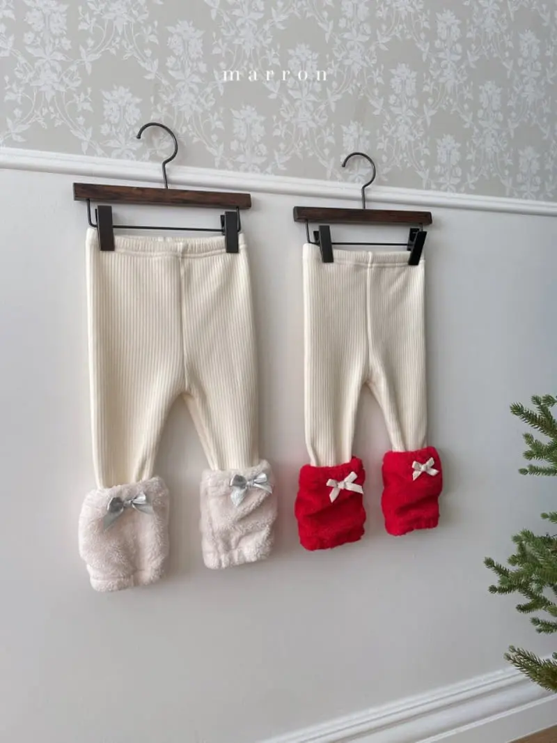 Marron Kid - Korean Baby Fashion - #babyclothing - Fluffy Toshi Leggings