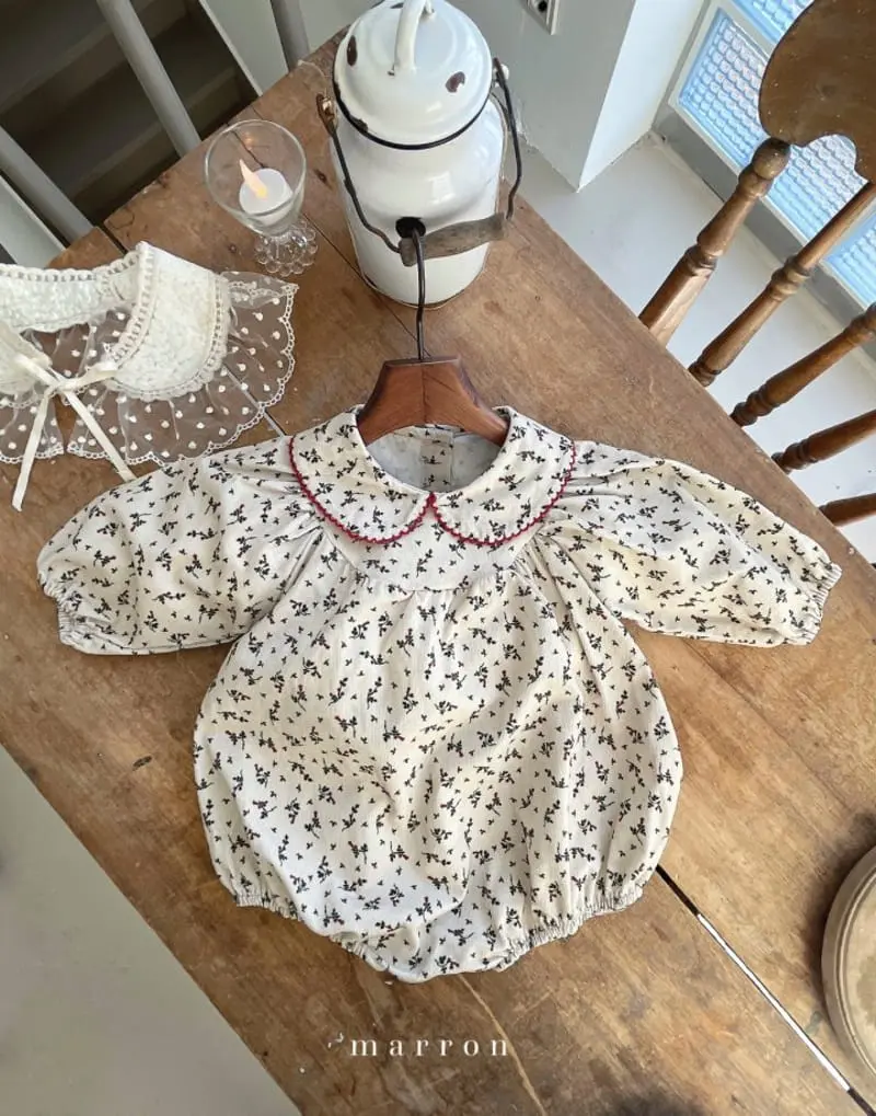 Marron Kid - Korean Baby Fashion - #babyfashion - Christmas Bodysuit - 7