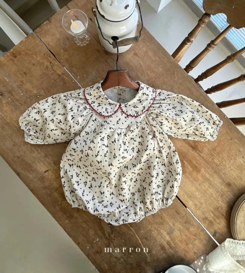 Marron Kid - Korean Baby Fashion - #babyfever - Christmas Bodysuit - 8