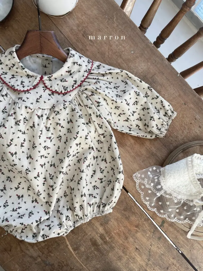Marron Kid - Korean Baby Fashion - #babygirlfashion - Christmas Bodysuit - 9