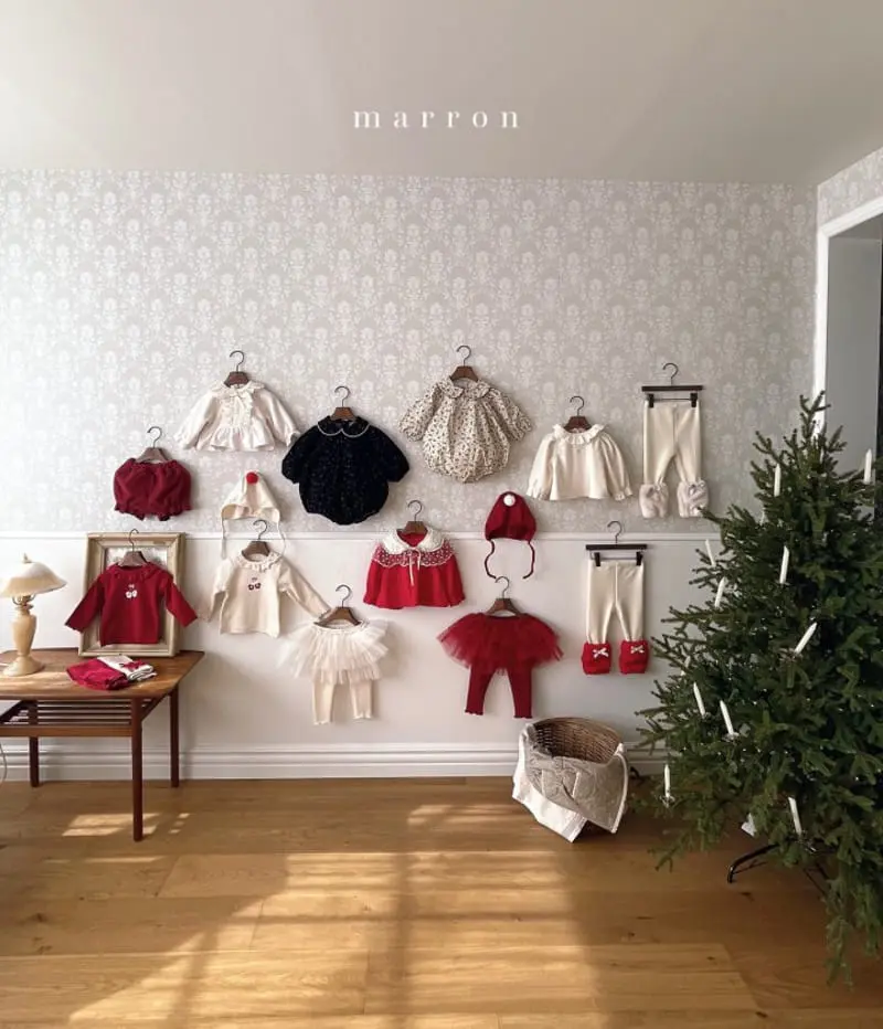 Marron Kid - Korean Baby Fashion - #babylifestyle - Ribbon Gloves Tee - 6