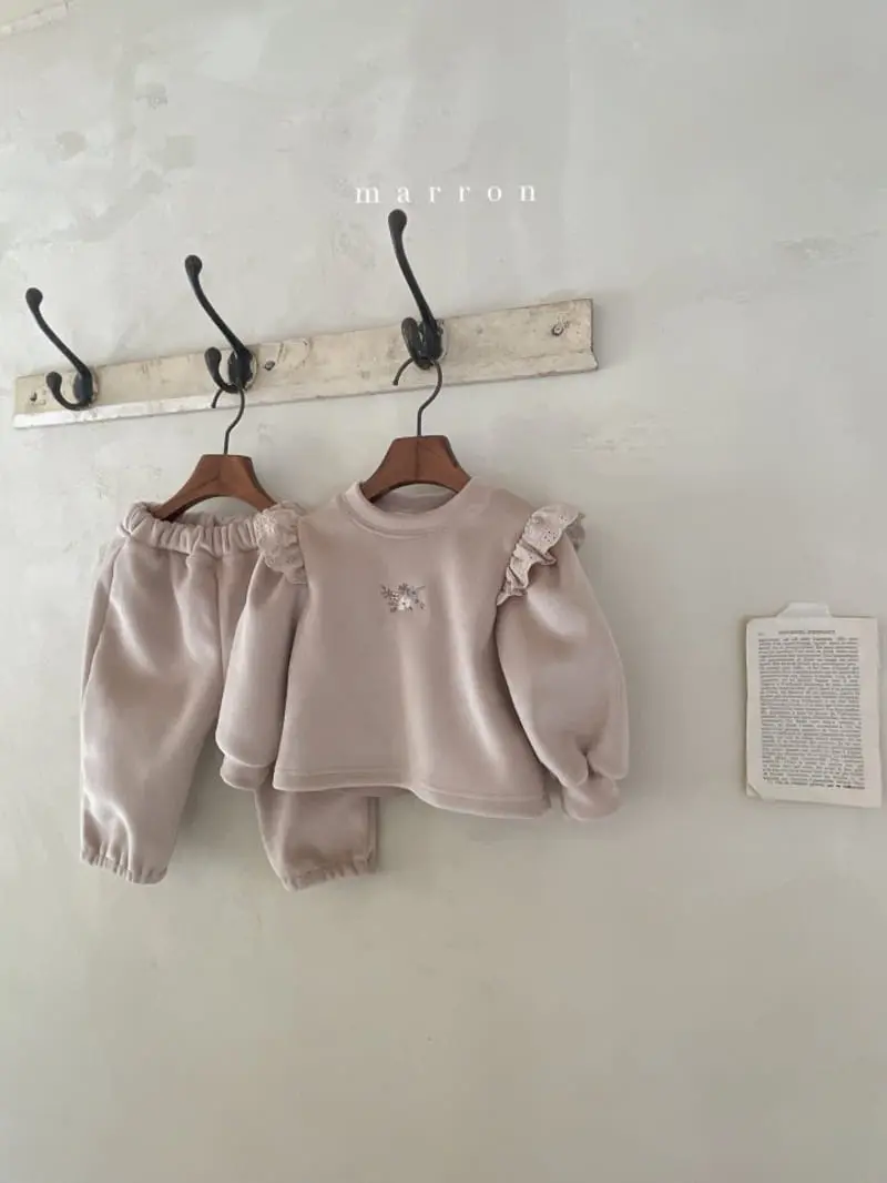 Marron Kid - Korean Baby Fashion - #babyoninstagram - Praha Top Bottom set - 3
