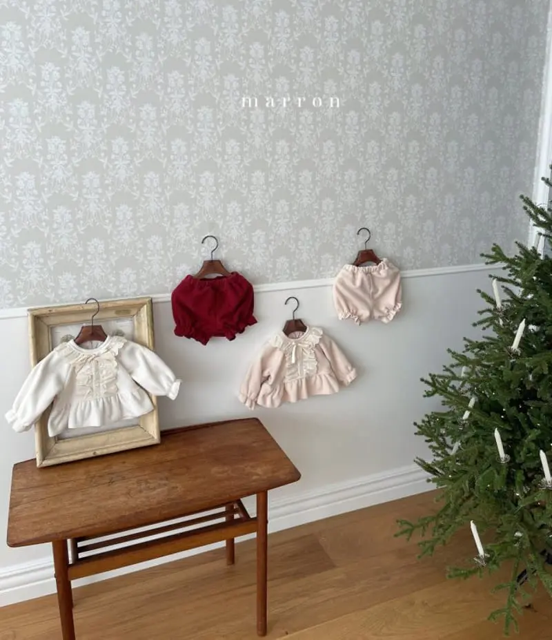 Marron Kid - Korean Baby Fashion - #onlinebabyshop - Bebe Jingle Bell Set