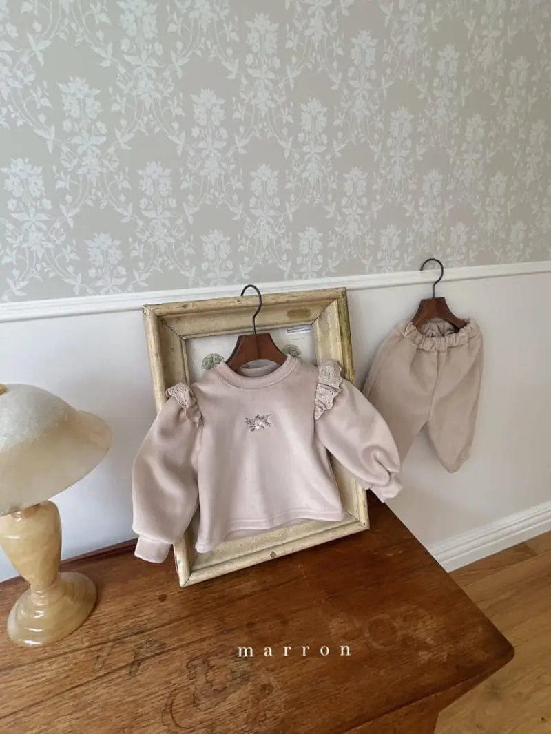 Marron Kid - Korean Baby Fashion - #onlinebabyshop - Praha Top Bottom set - 9